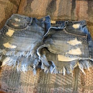 Jean shorts